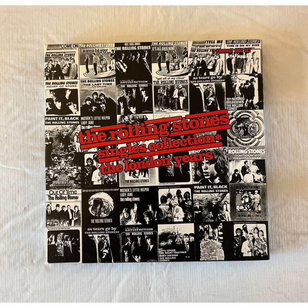 The Rolling Stones Singles Collection The London Years 3 CD Box Set ABKCO 1989